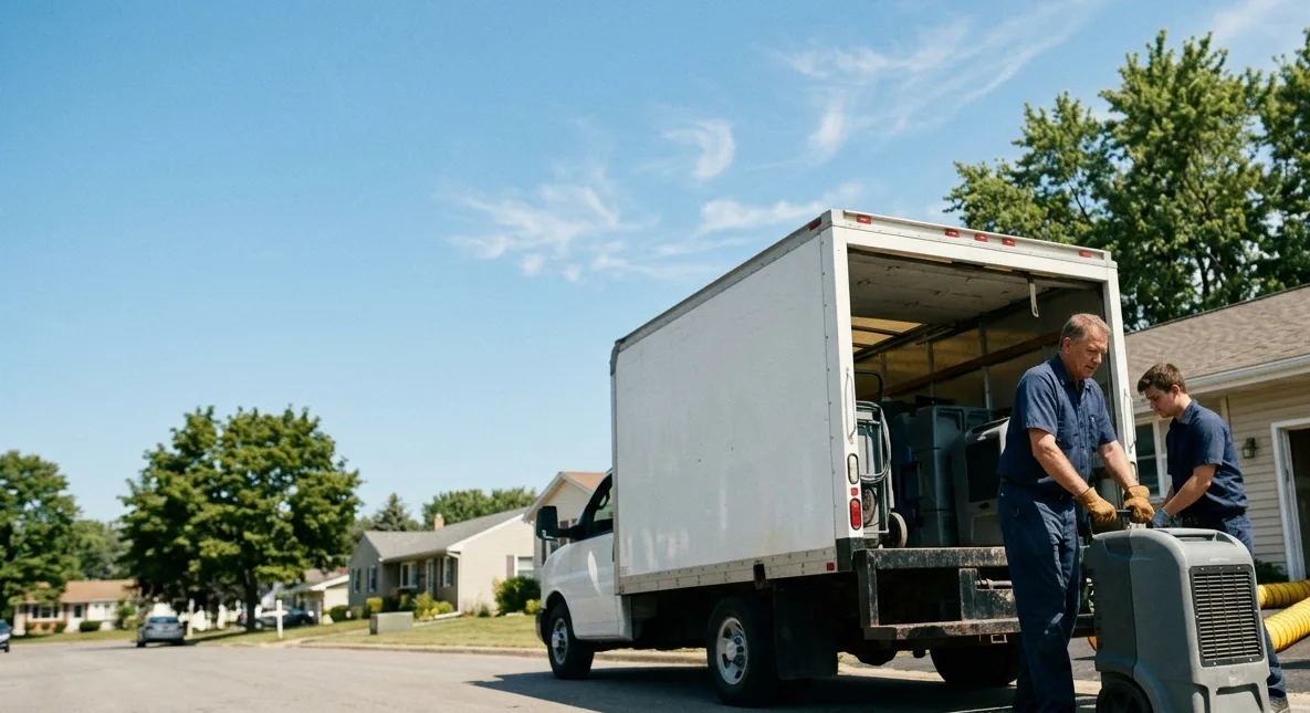 Water Damage Cleanup in Garland, PA near me